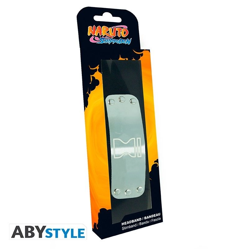 NARUTO SHIPPUDEN Headband - 90 x 5cm Gaara Temari Kankuro Adult size