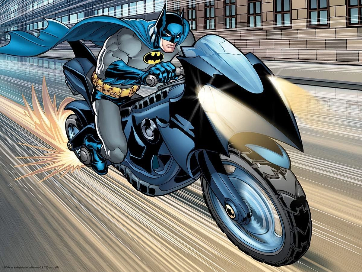 Batman - Batcycle 3D Puzzle (FGI-32519) - 500 pcs