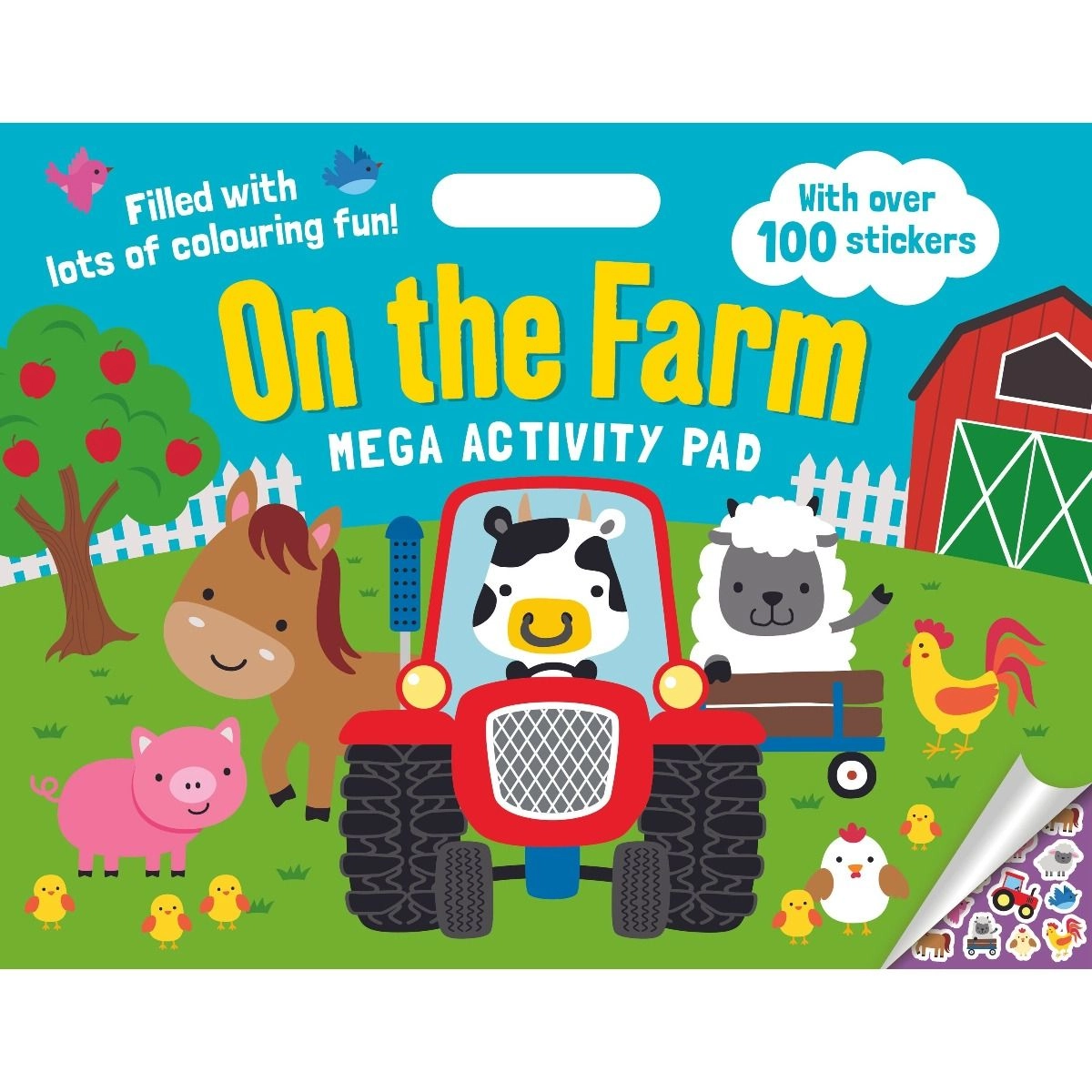 Edu Fun Mega Activity Pads On The Farm - 3 +