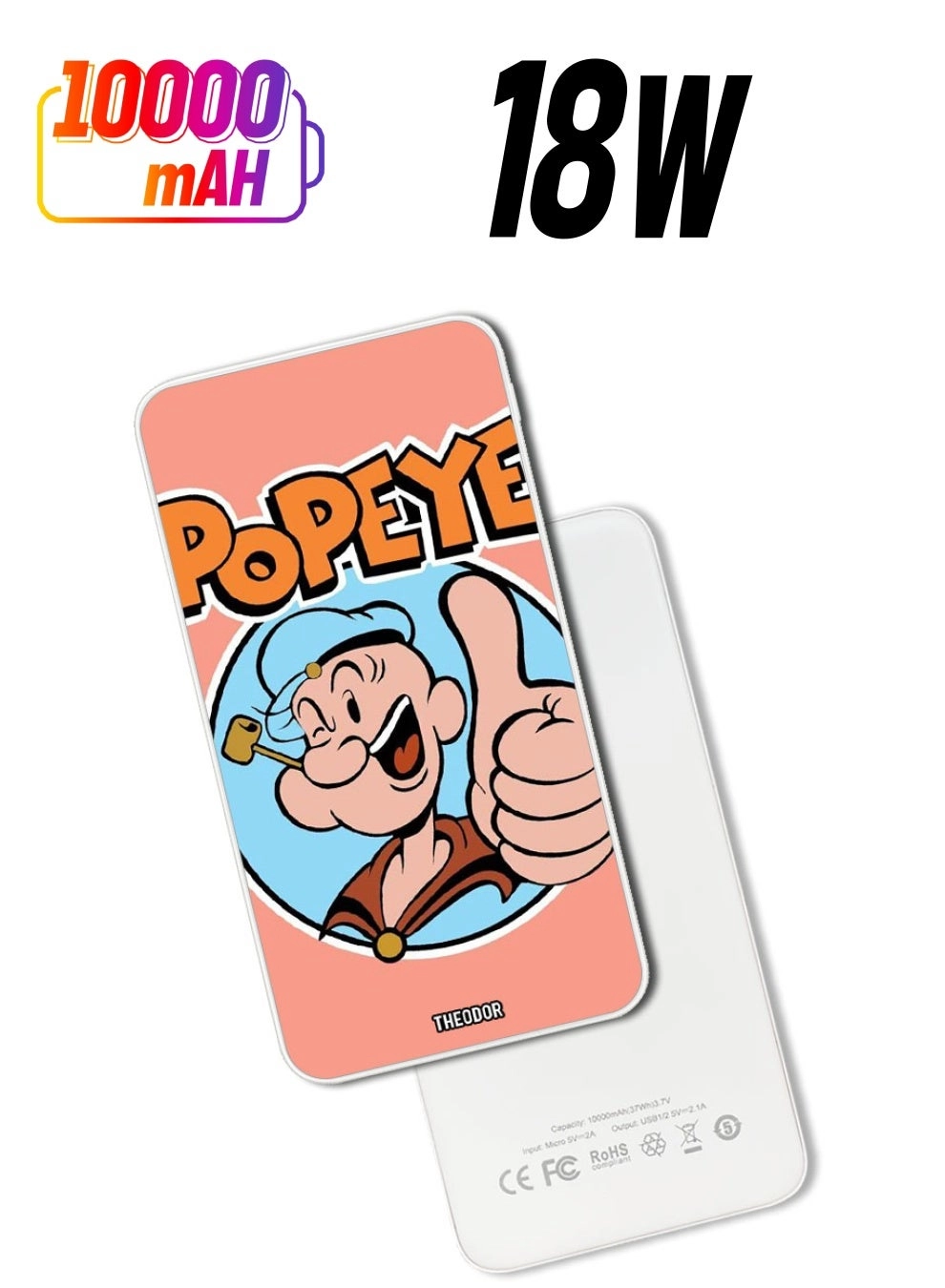 Theodor EX_PPBA458 - 10000mAh 18W