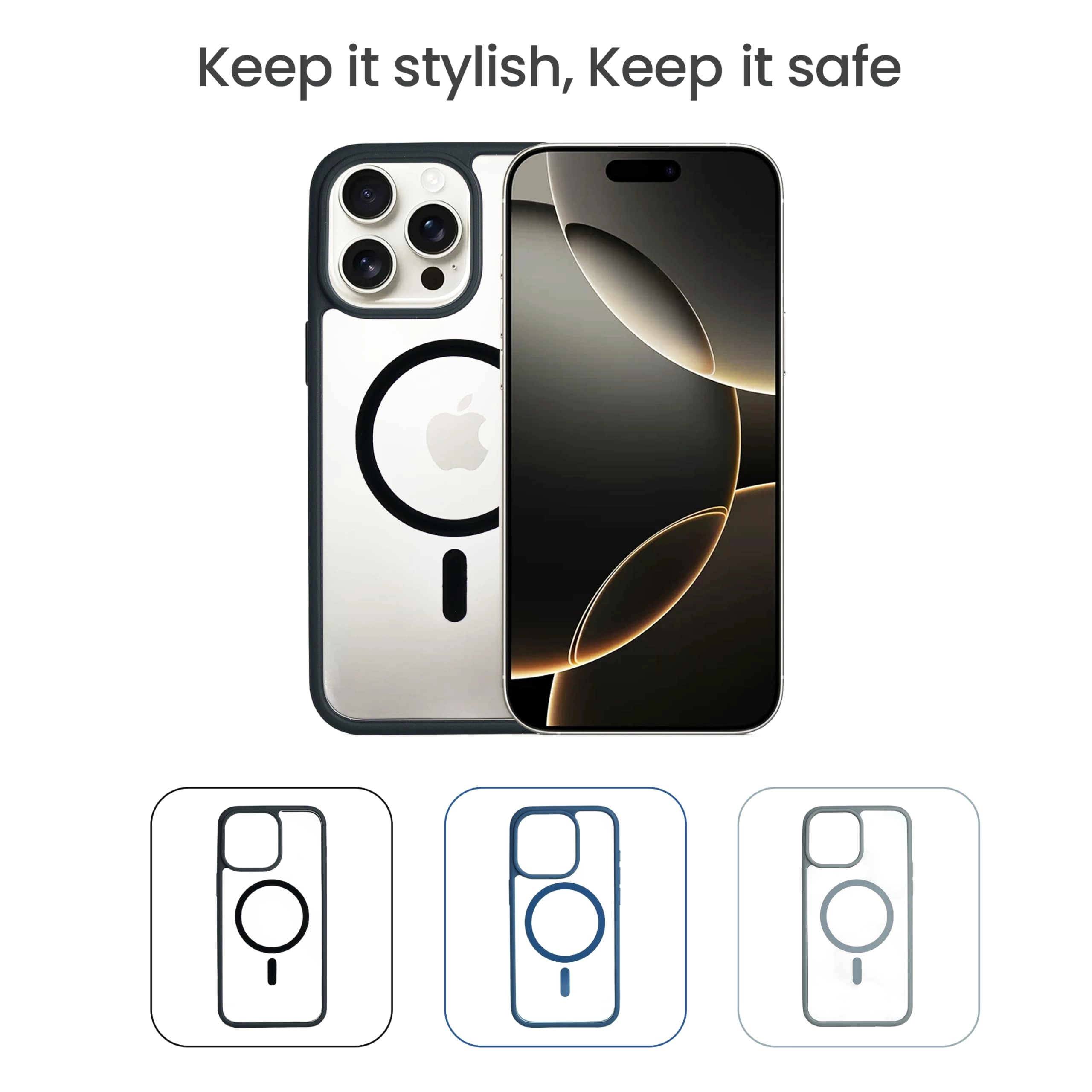 Magnetic Case with MagSafe for iPhone 16