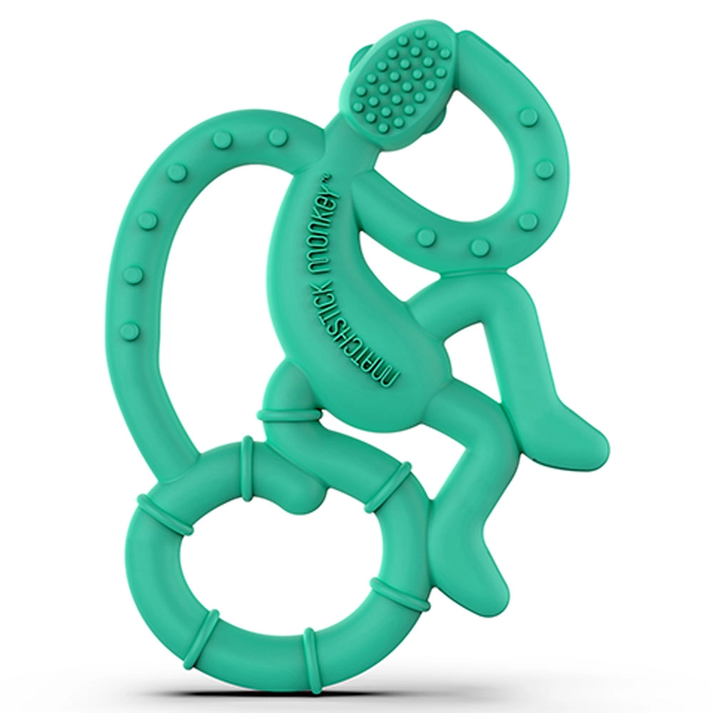 Mini Monkey Teether - Blue 3 Months