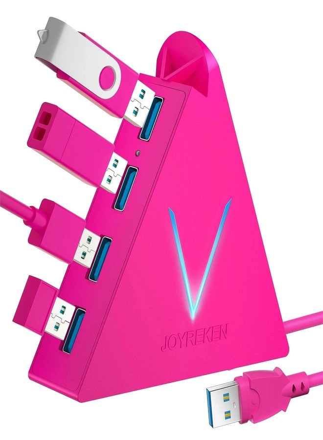 JoyReken FlyingVHUB - 4-Port USB 3.0 2 ft Extended Cable