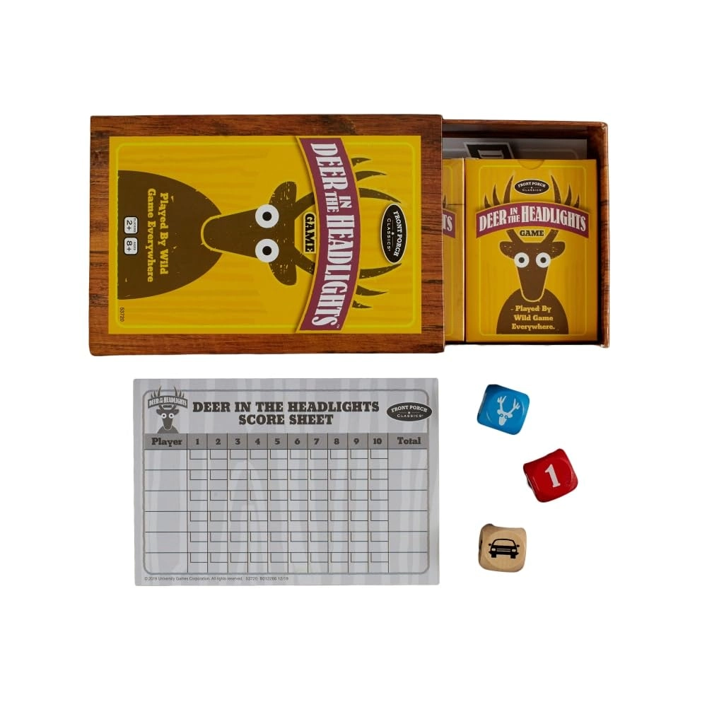 Deer In The Headlights: The Card & Dice Game