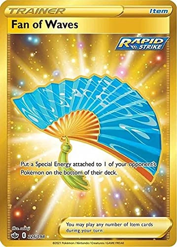 Pokemon USA, Inc. Fan of Waves - 226/198 - Sword & Shield - Chilling Reign