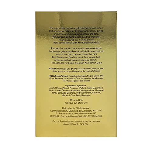 Gold Eau de Parfum 100ml