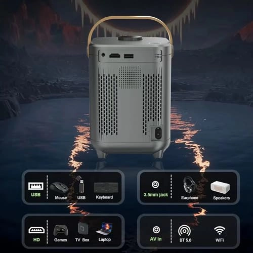 Portable Projector 120 ANSI 1280*720