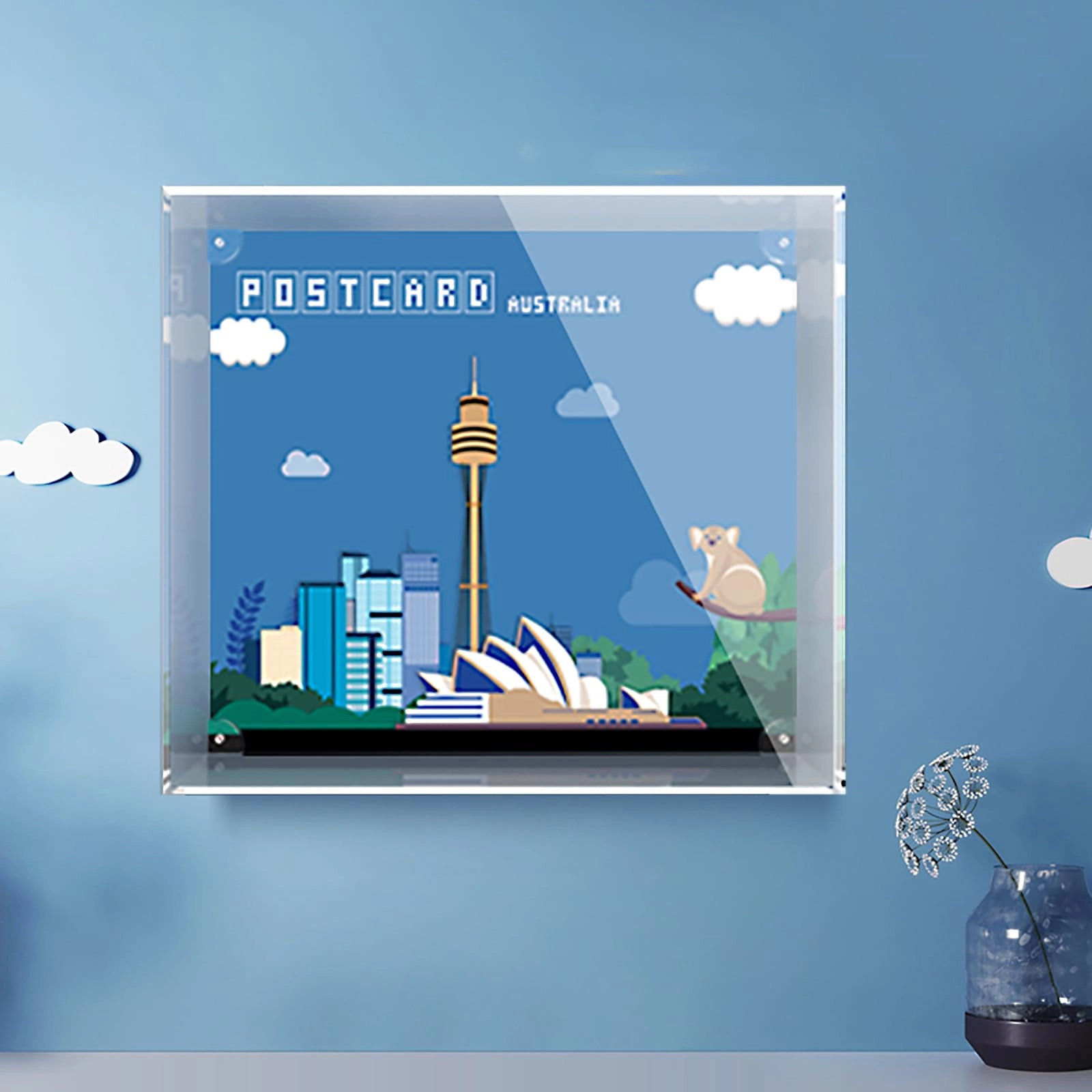 Acrylic Display Box - Compatible with 40654/40568/40569/40519/40651 dustproof