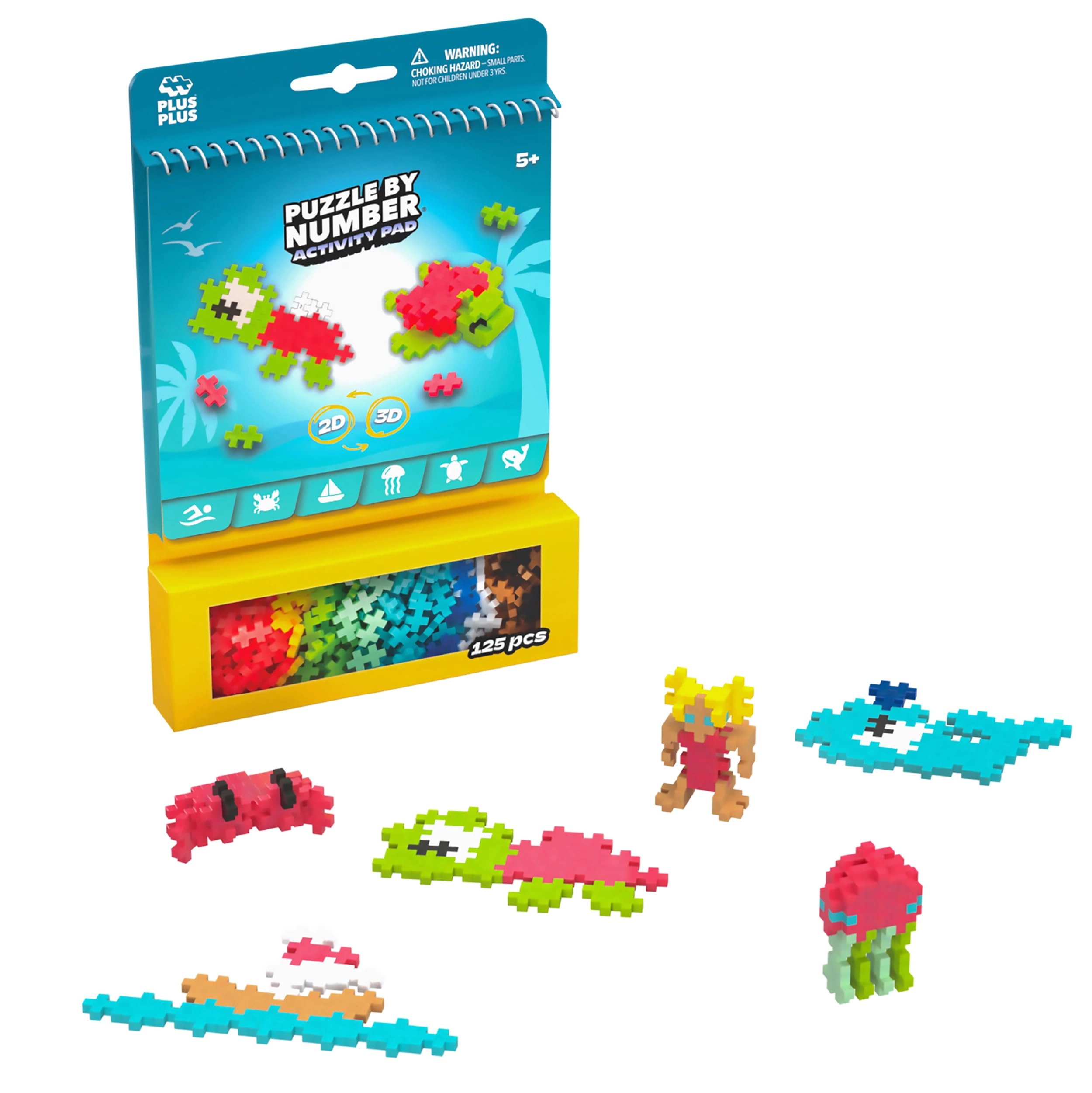 Plus-Plus 3991 - Sea 125 pcs