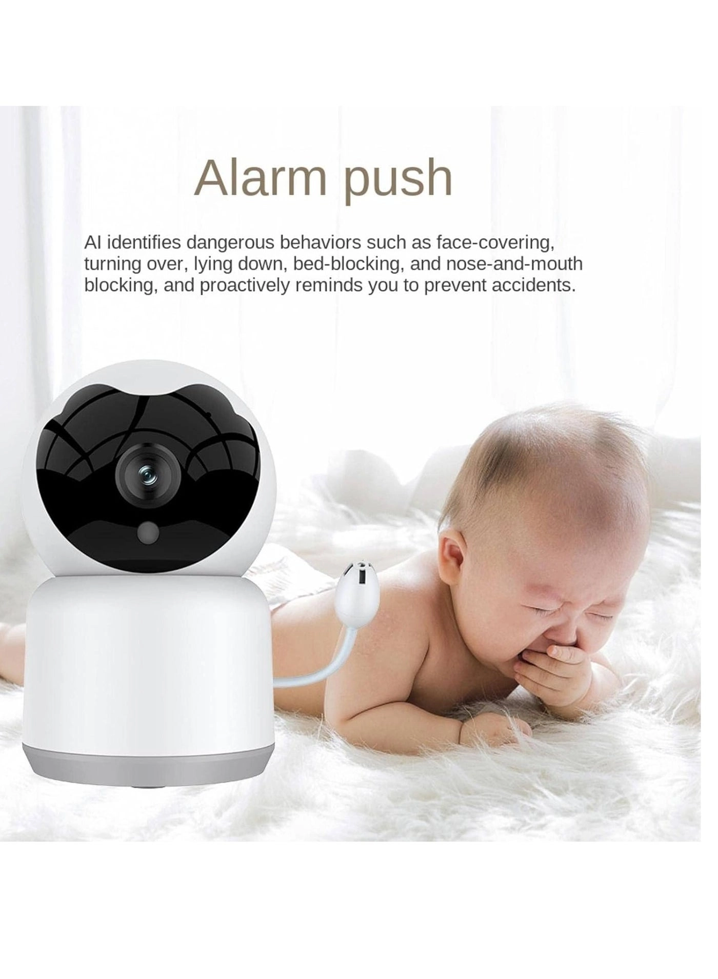 Smart Baby Monitor - 1080P HD WIFI Two Way Audio