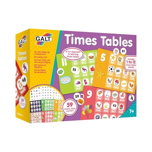 Times Tables - 7 - 10 years