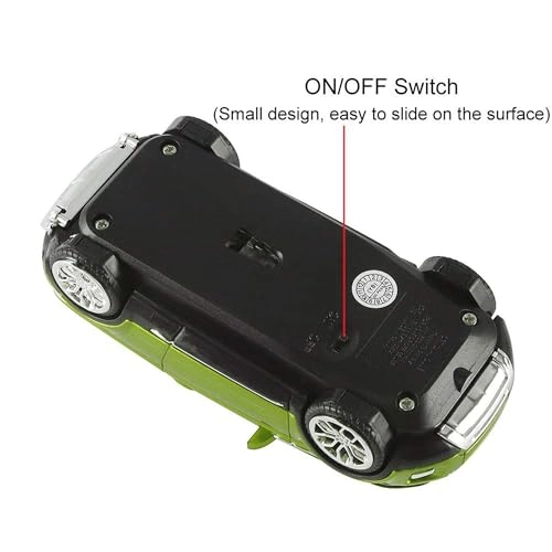 Mini Ergonomic Sport Car Mouse - Wireless