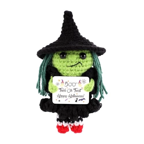 Halloween Crochet Witch - 7.49 x 13 x 4.98 cm 1