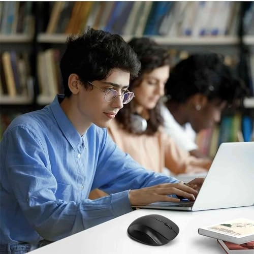 2.4GHz Rechargeable Wireless LED Mouse - Bluetooth