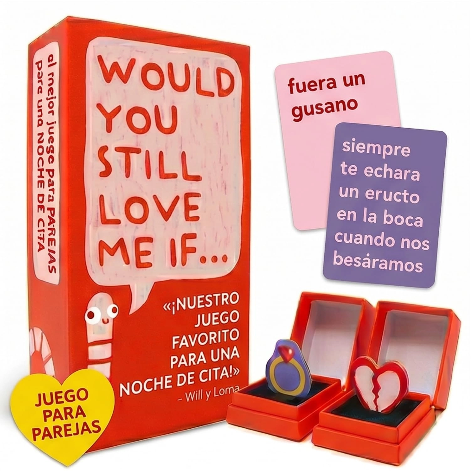 Lucky Egg Would You Still Love Me If - English Adult 150 cards