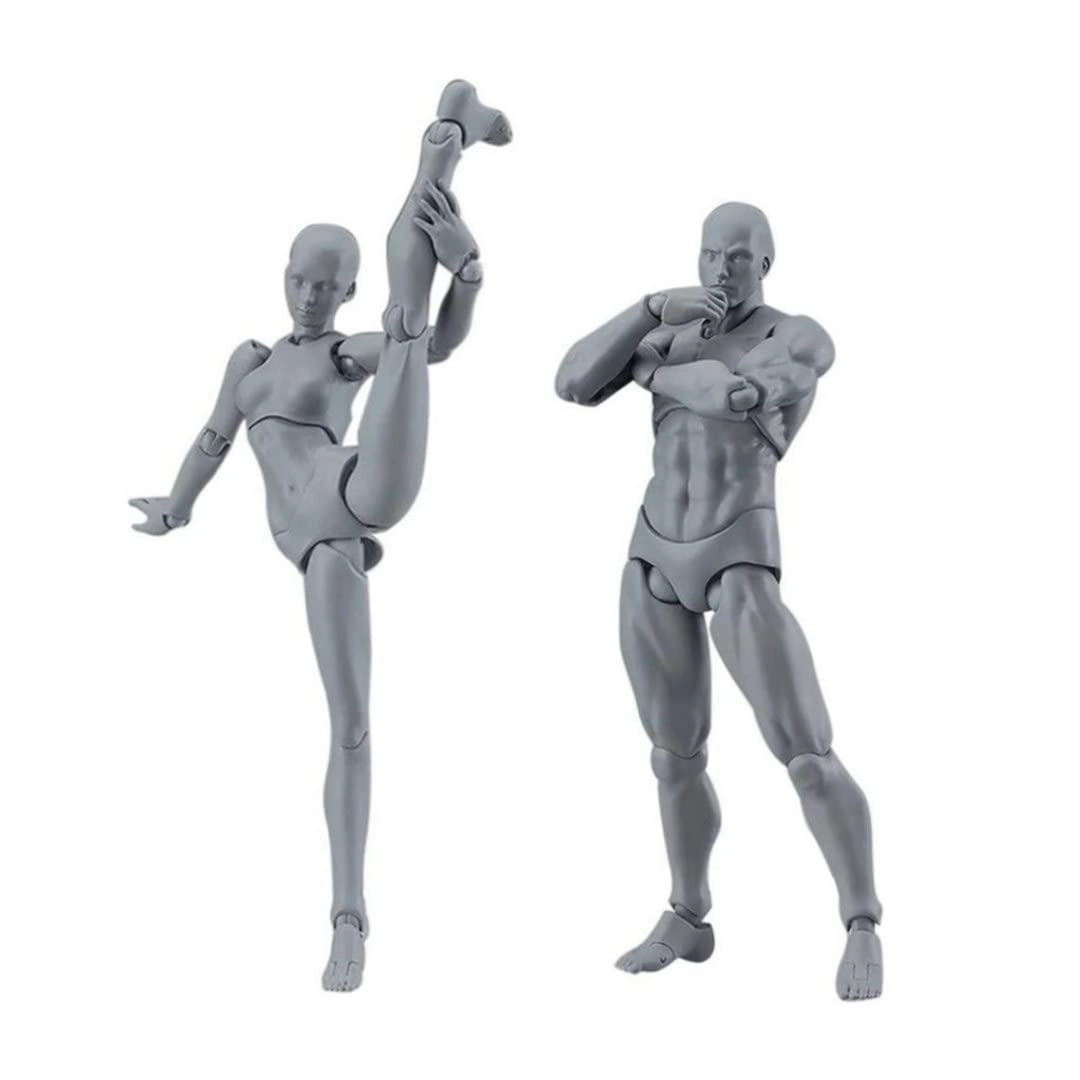 Drawing Figures Model - 2 Action Figures
