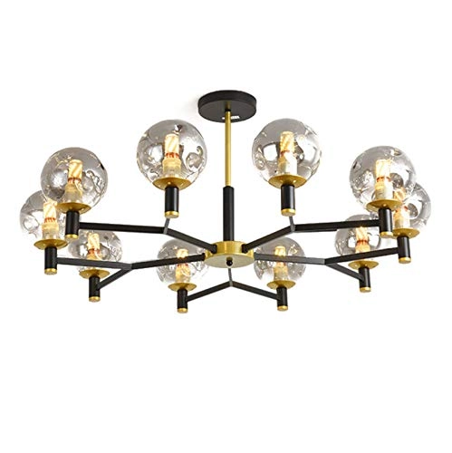 E27 American Style Chandelier - Copper 6