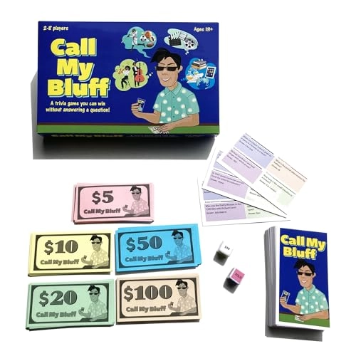 Call My Bluff: A Trivia Game You Can Win Without Answering a Question - Card Game