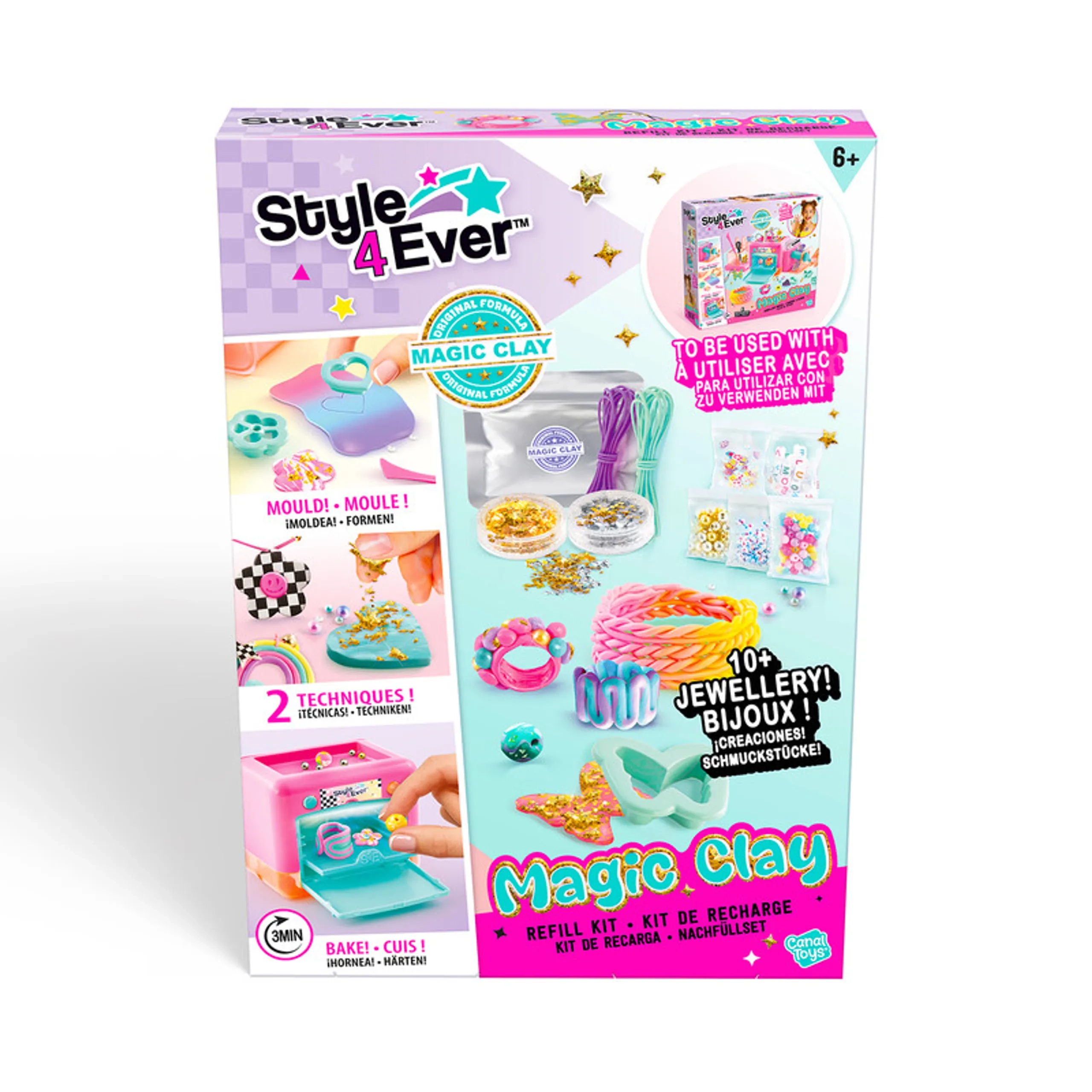 Canal Toys Magic Clay Refill Kit - 6+ years