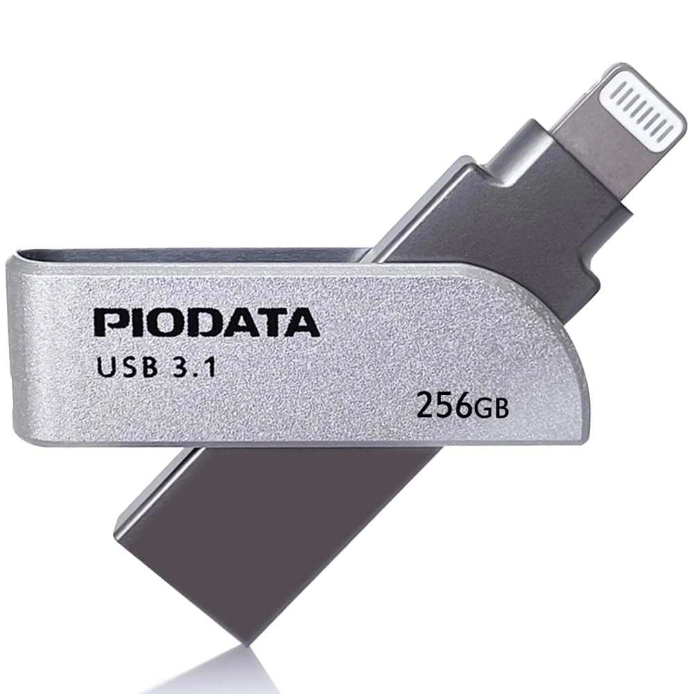 PioData iXflash - USB 3.2 Gen 1 USB Type A & C 256 GB