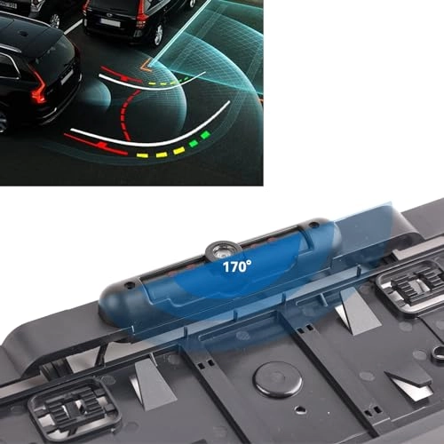 Reversing Camera Number Plate Holder - Night vision 928 x 520 pixels