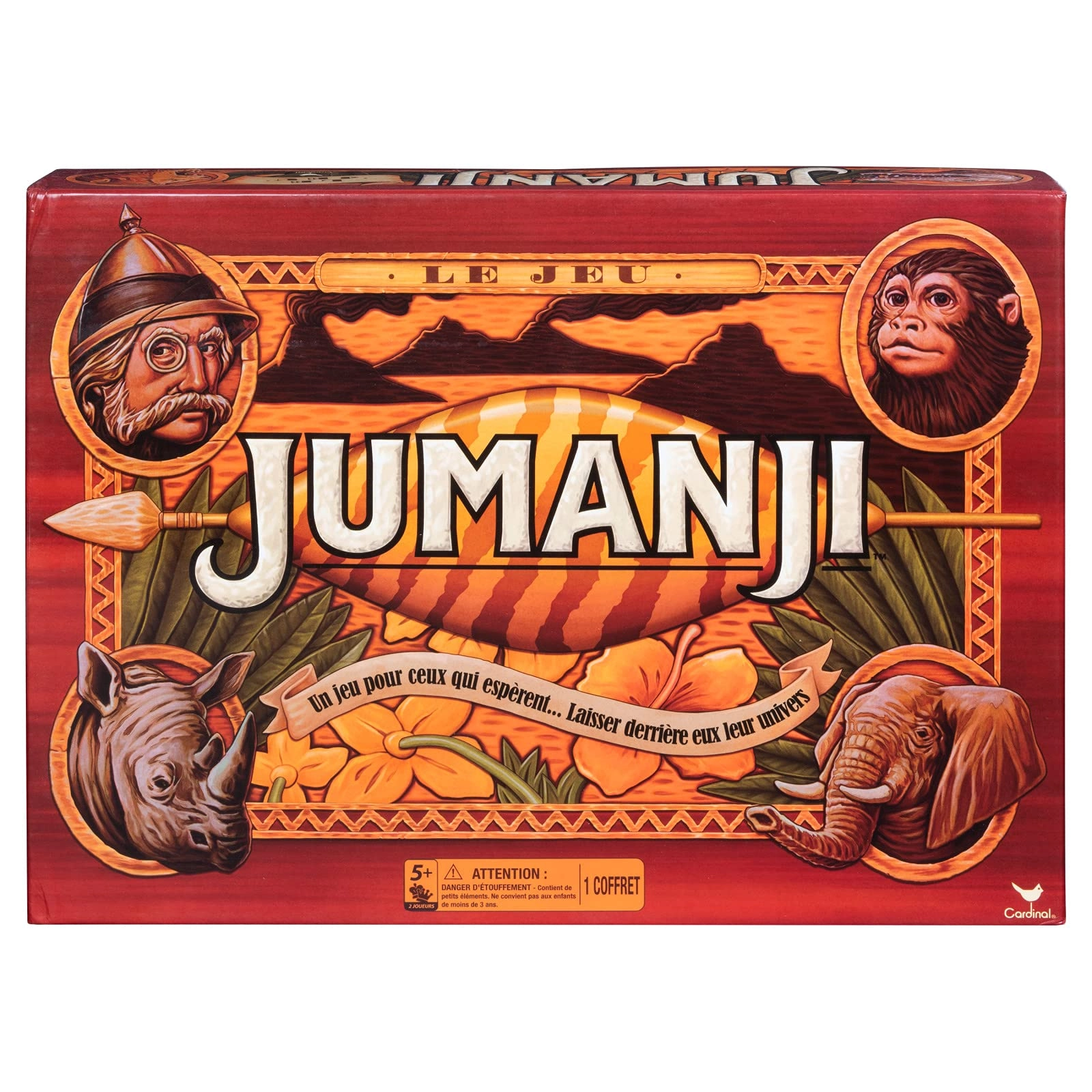 Spin Master Jumanji The Game: Retro Edition (French)