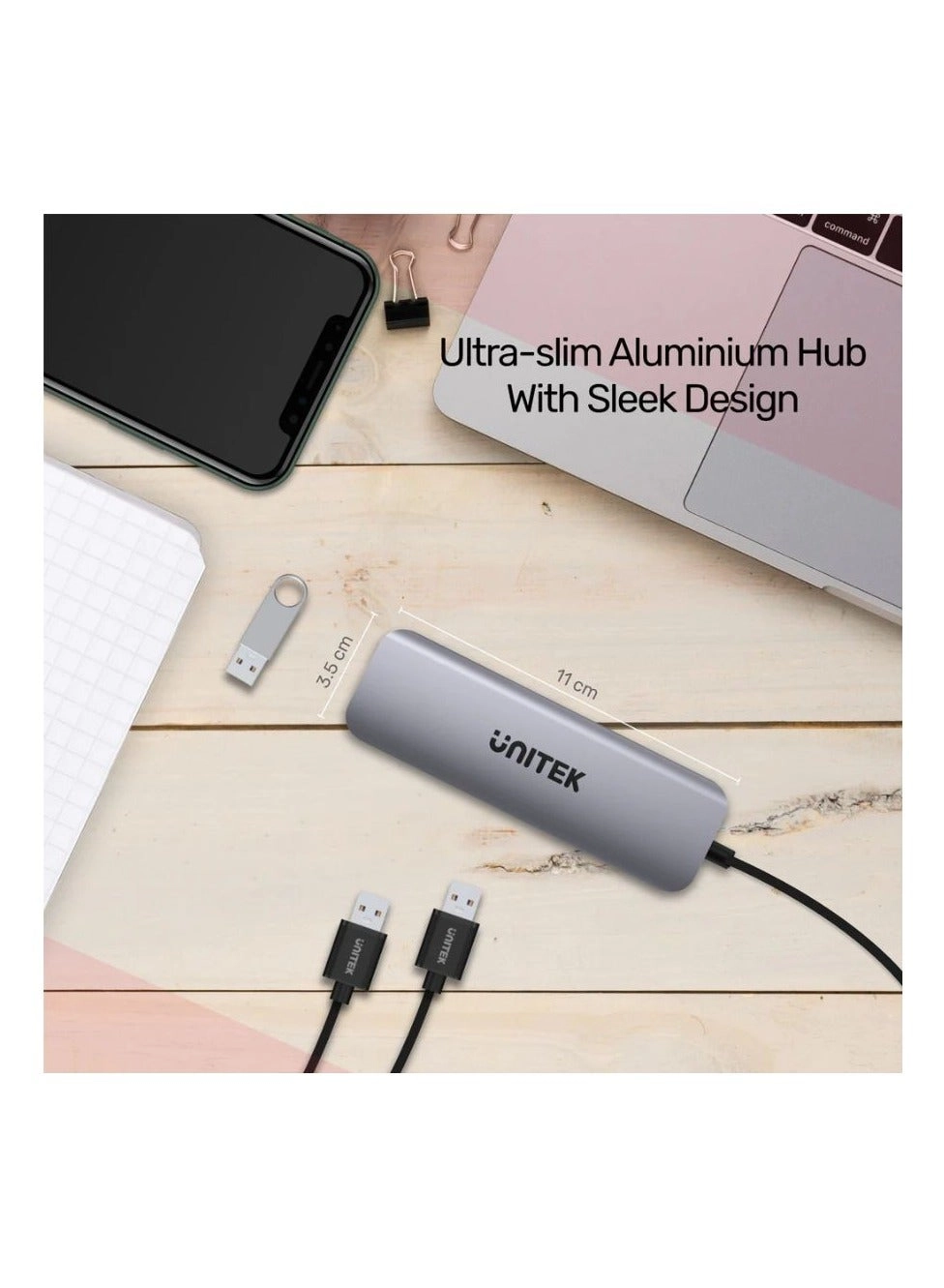 uHUB P5+ - 100W Power Delivery 4K HDMI