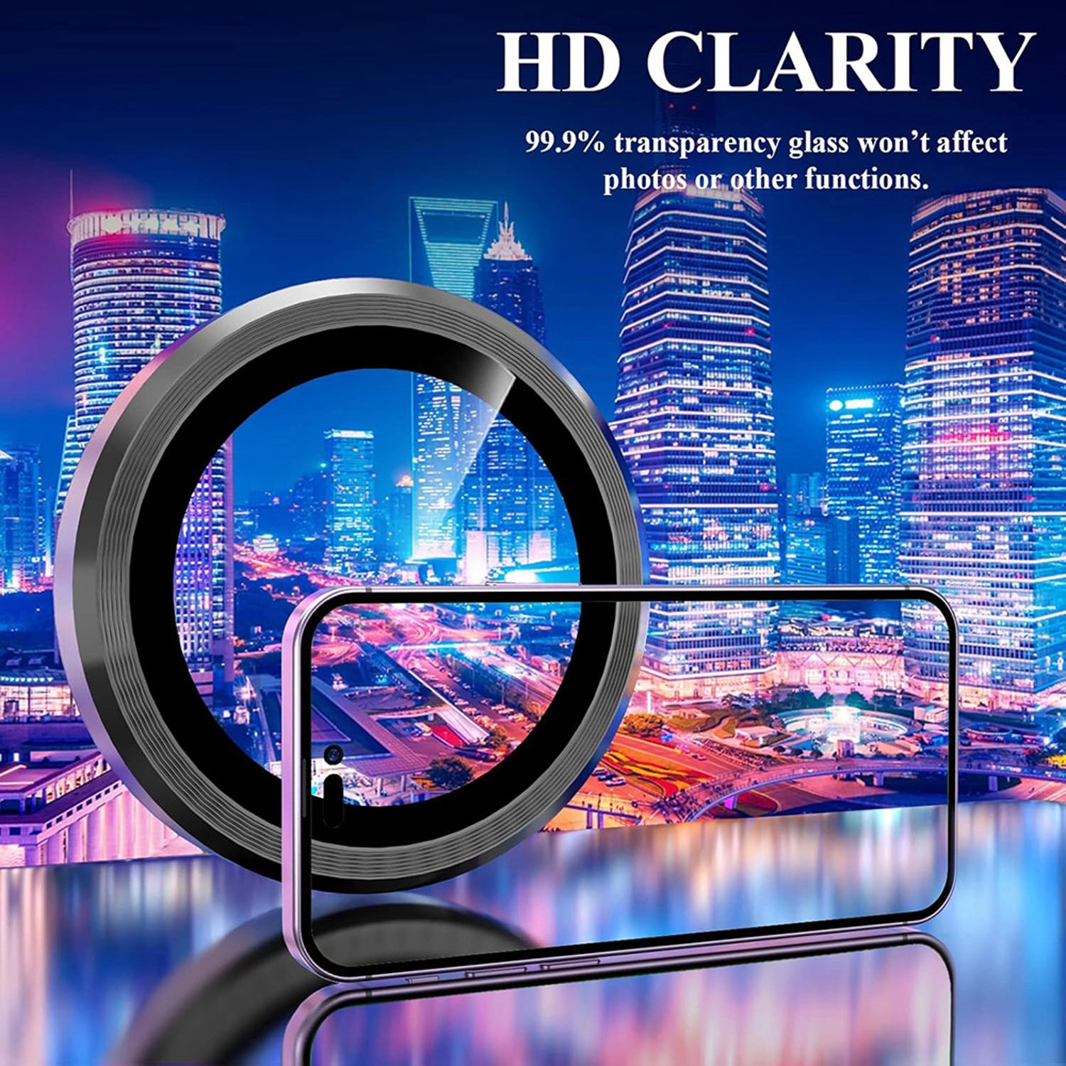 Clear Camera Lens Protector for iPhone 14 Pro Max