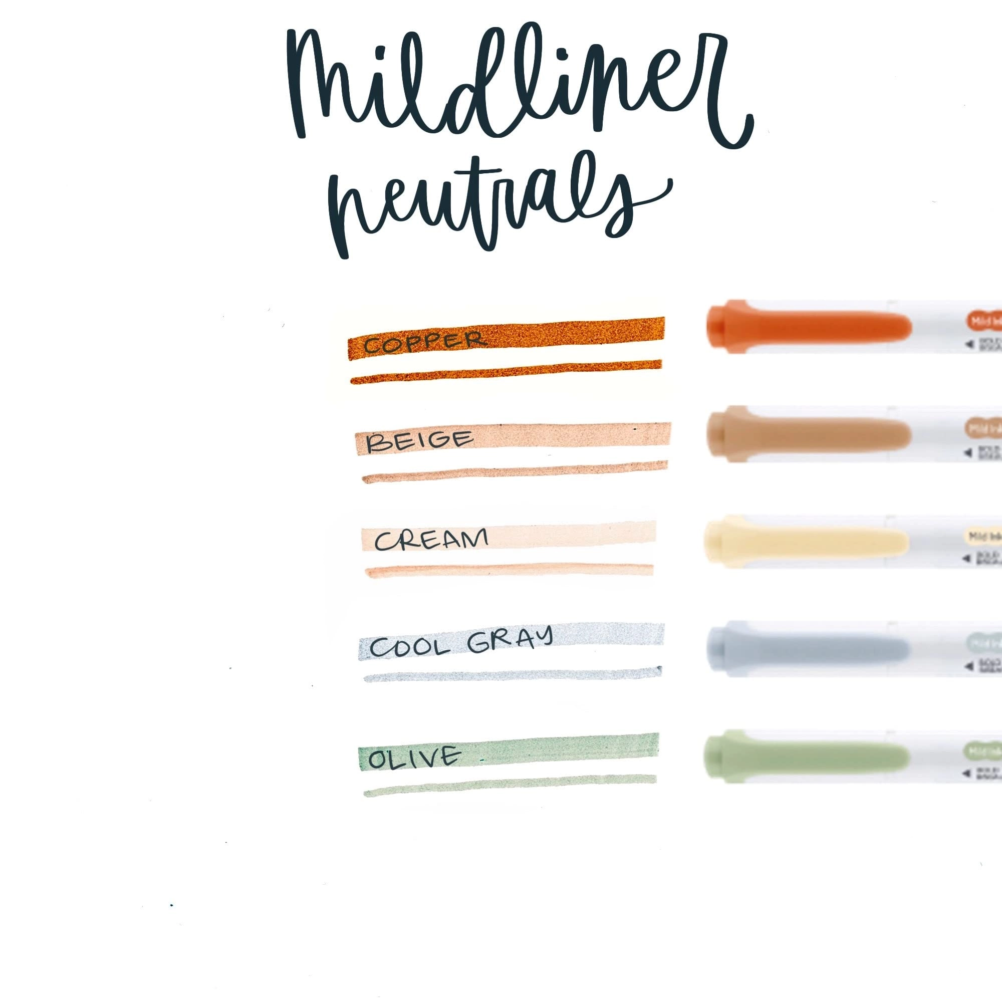 Mildliner - Multicolor Chisel