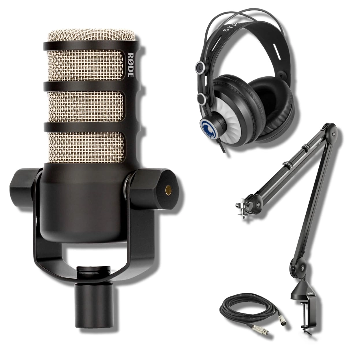 StreamEye PodMic + PSA1 + Cans50 + XLR Cable XLR Microphone