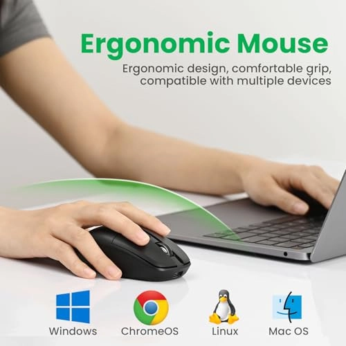 Type C Rechargeable Wireless Mouse - 2.4g USB