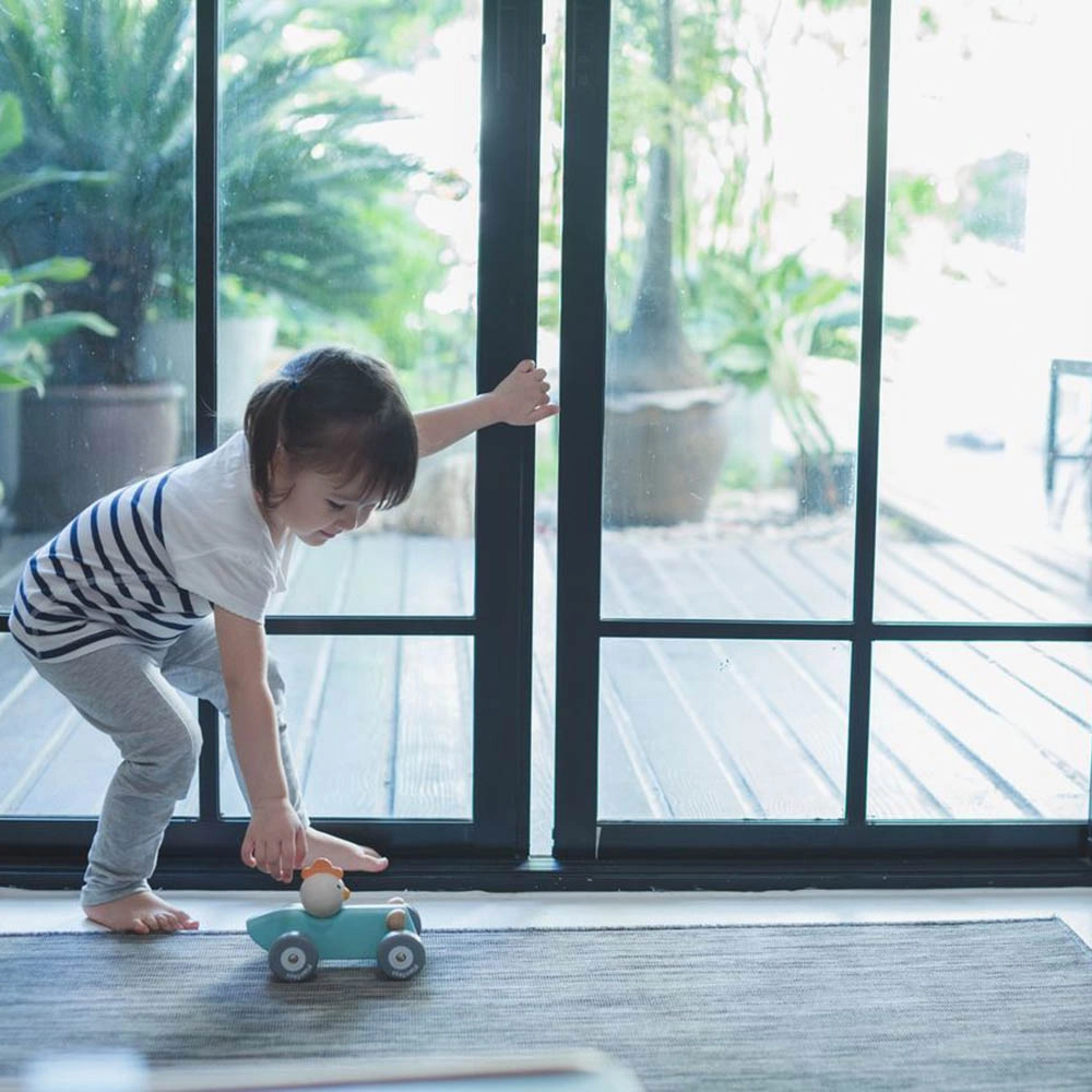 Chicken Racing Car - Suitable for 12 months and above 12 x 18 x 10 cm