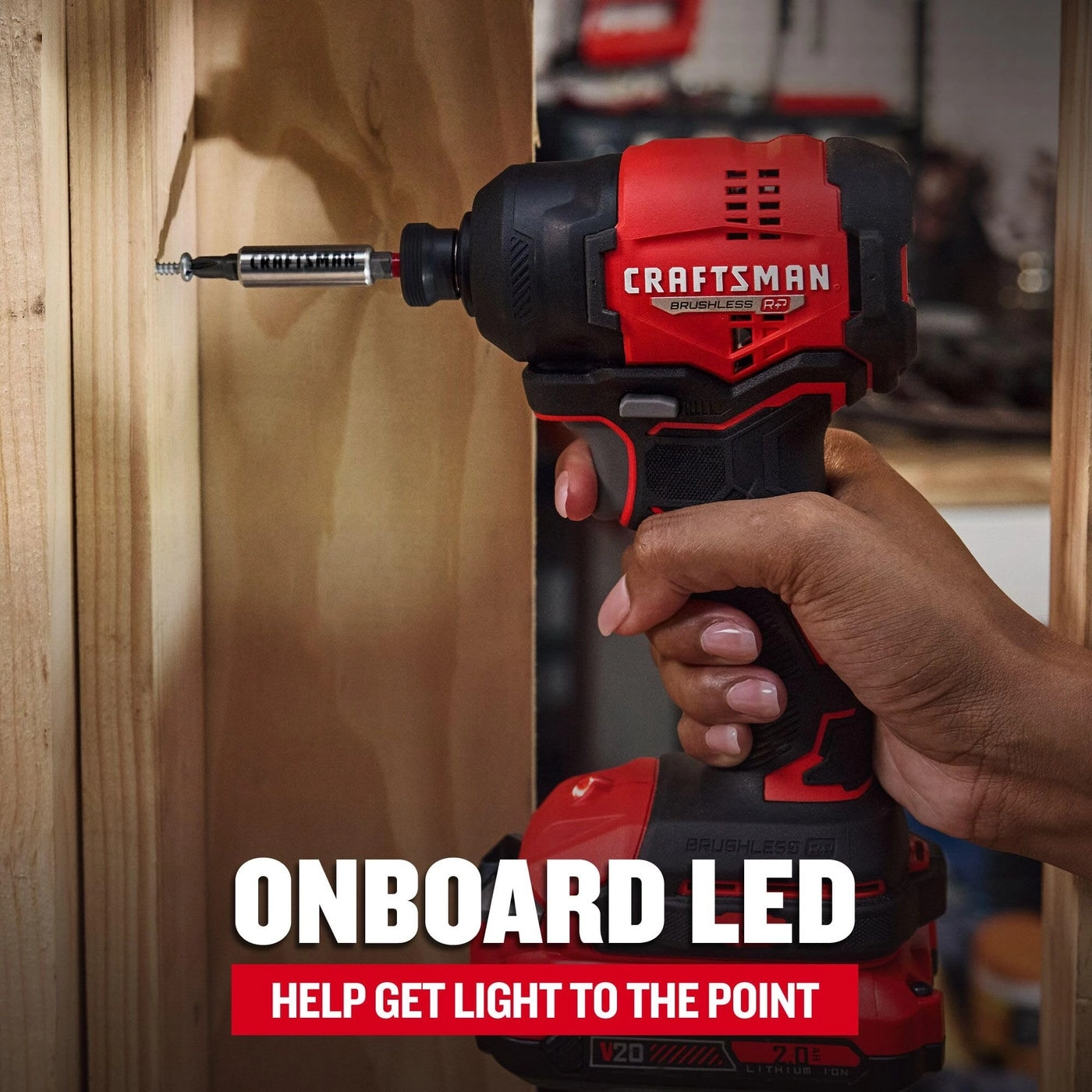V20 BRUSHLESS RP Compact Impact Driver