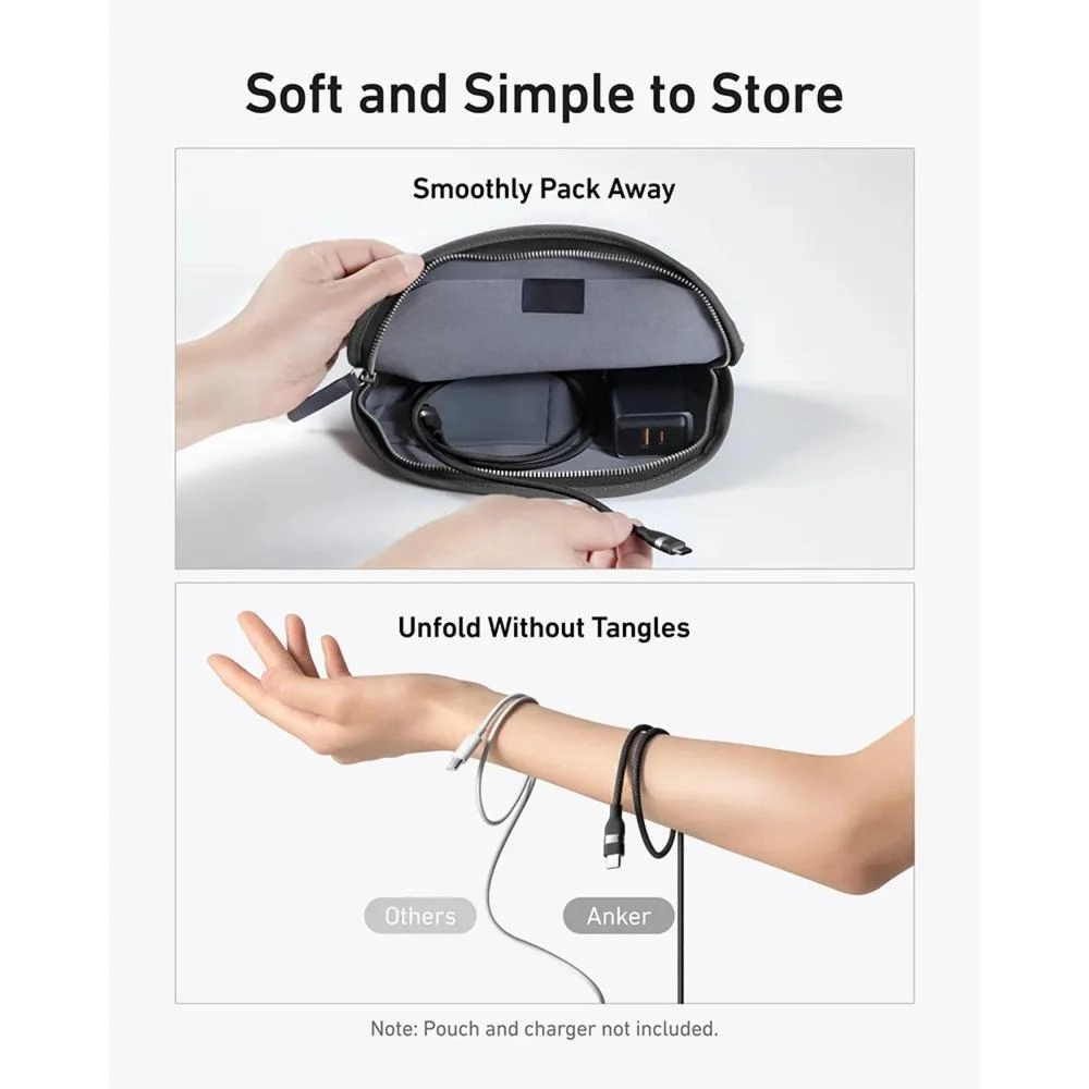 Charge Cable 240W USB-C to USB-C 1.8m Braided