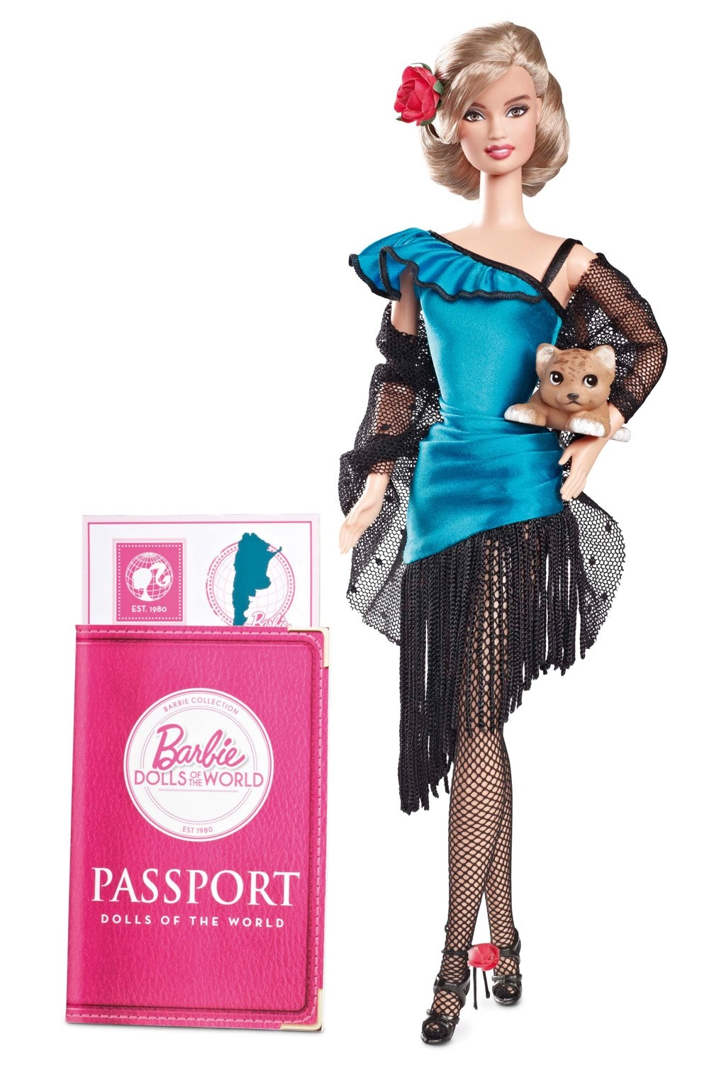 Barbie Dolls of the World Argentina - Collector Doll Satin Ages 6+