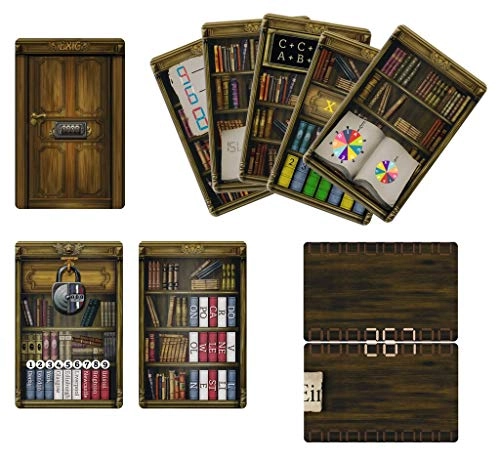 Die Abandene Bibliothek - Escape Game in the Box 90 playing cards (German)