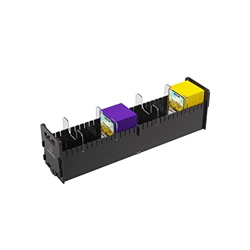 Cards Rail 500+ - 4 removable dividers Acrylic