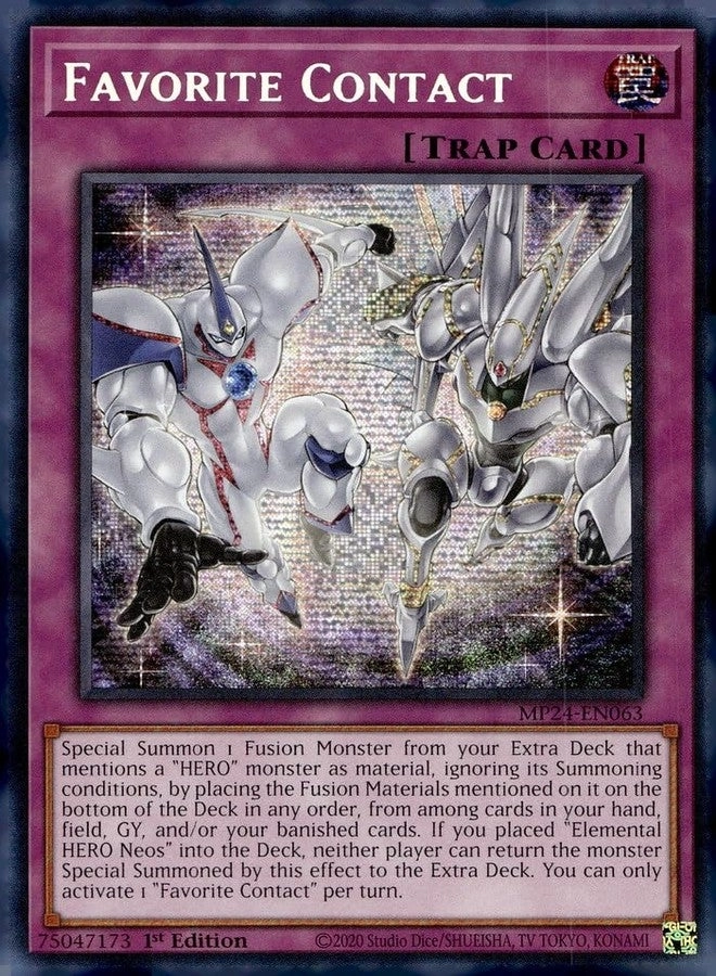 Yu-Gi-Oh! Favorite Contact MP24-EN063 - 1st Edition