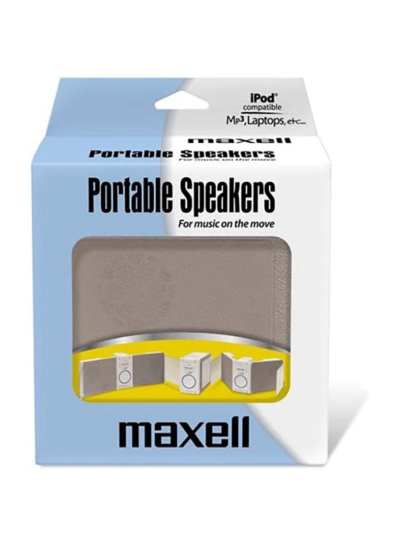 Maxell P-18 - Portable Travel Speakers