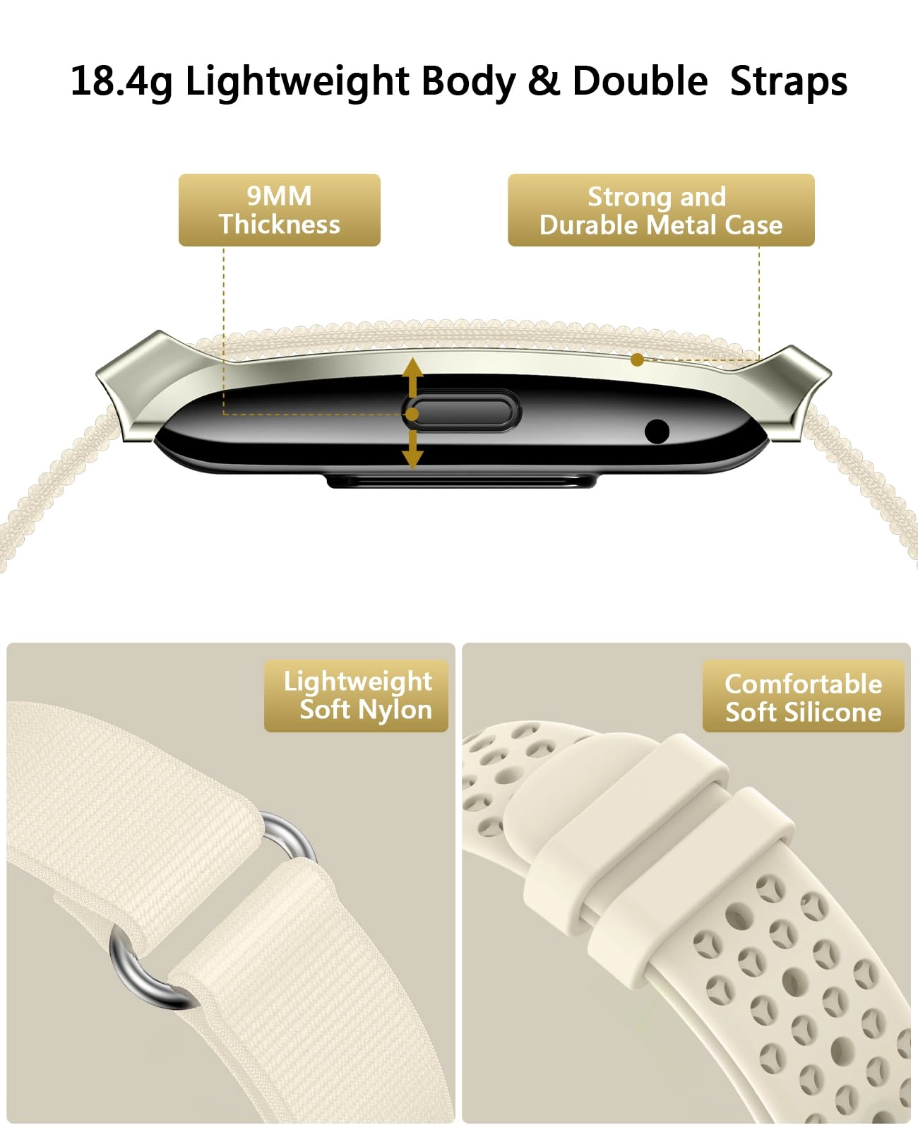 DS10 - 170+ Sports Modes 24H Sleep Tracker