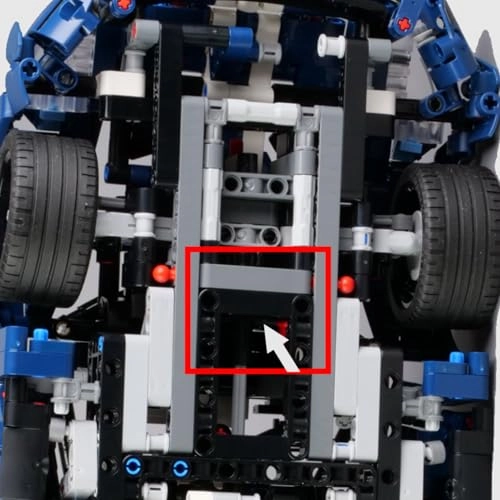 Wall Mount Compatible for Lego - Made in France Plastic