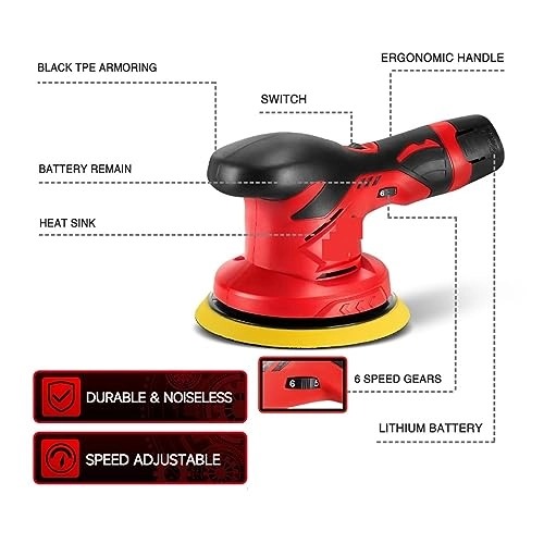 WS-KA3-B1 - Cordless 6 Speed Dual Action