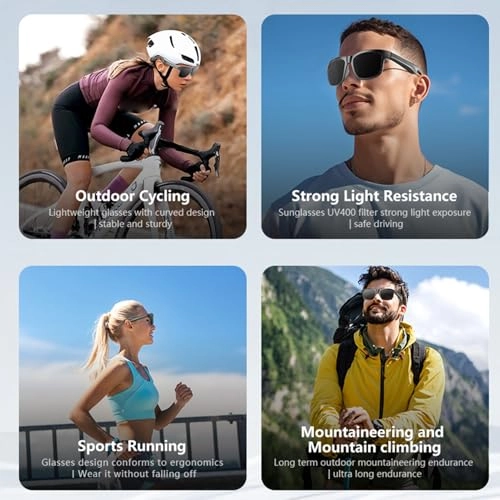 Smart Glasses - Black BT 5.4 4-5h