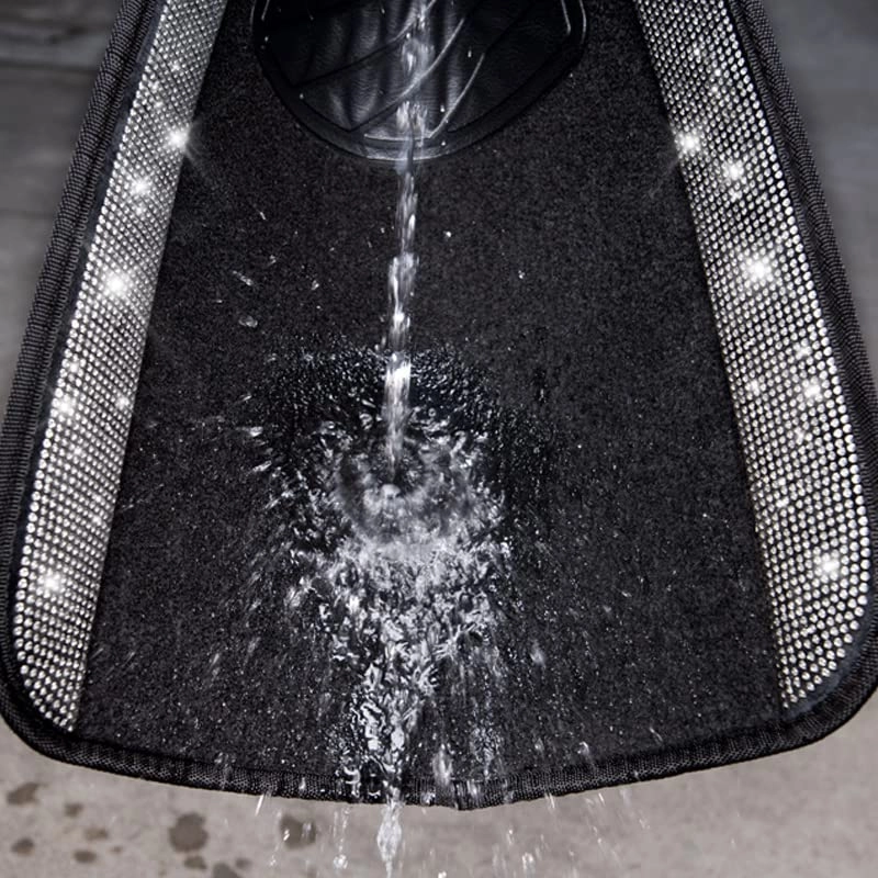 Bling Diamond Car Mats - 4.0 Count Universal Fit
