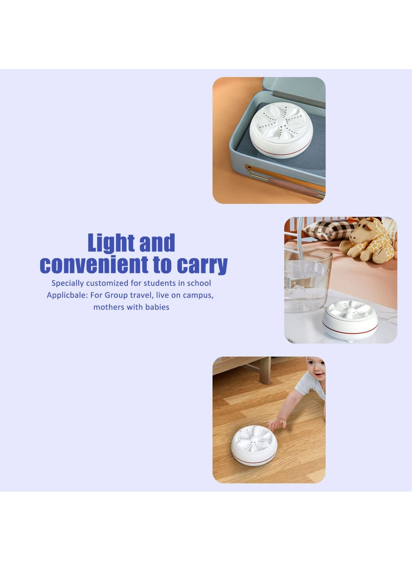 Mini Handheld Washing Machine