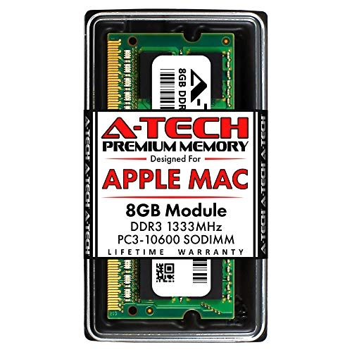 Atech DDR3 1333MHz PC3-10600 204-Pin SODIMM - 8GB