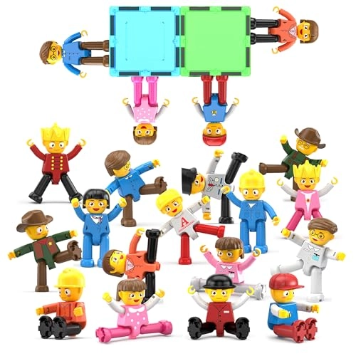 Character Action Figures - Multicolored 16pcs