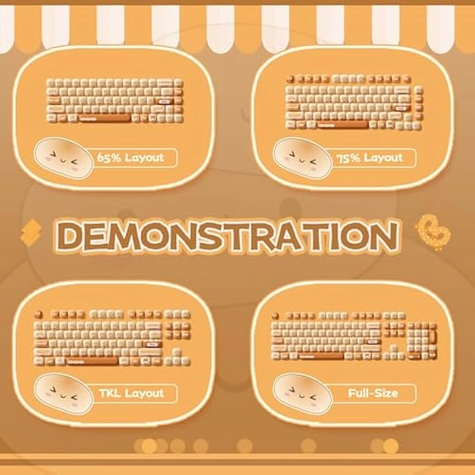 BUN WONDERLAND - PBT MOG Profile 138-Key