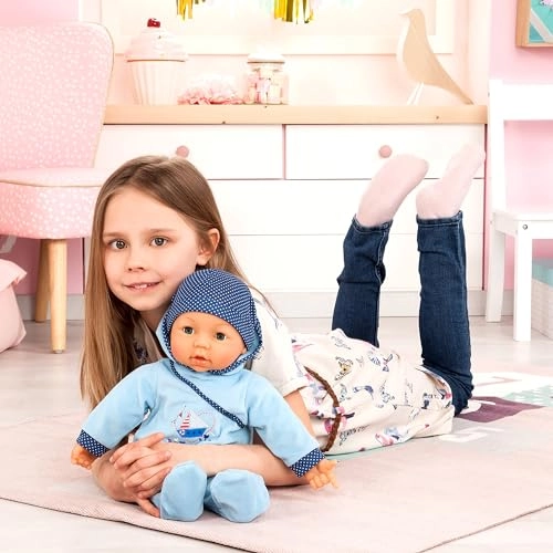 Hello Baby Doll - 46 cm Blue