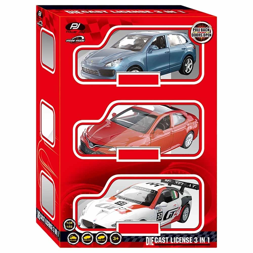 Power Joy V.Vroom 1:43 - 3 pcs